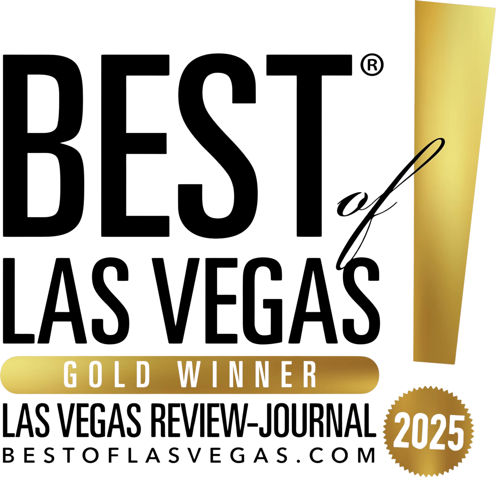 Best of Las Vegas Gold Winner 2025
